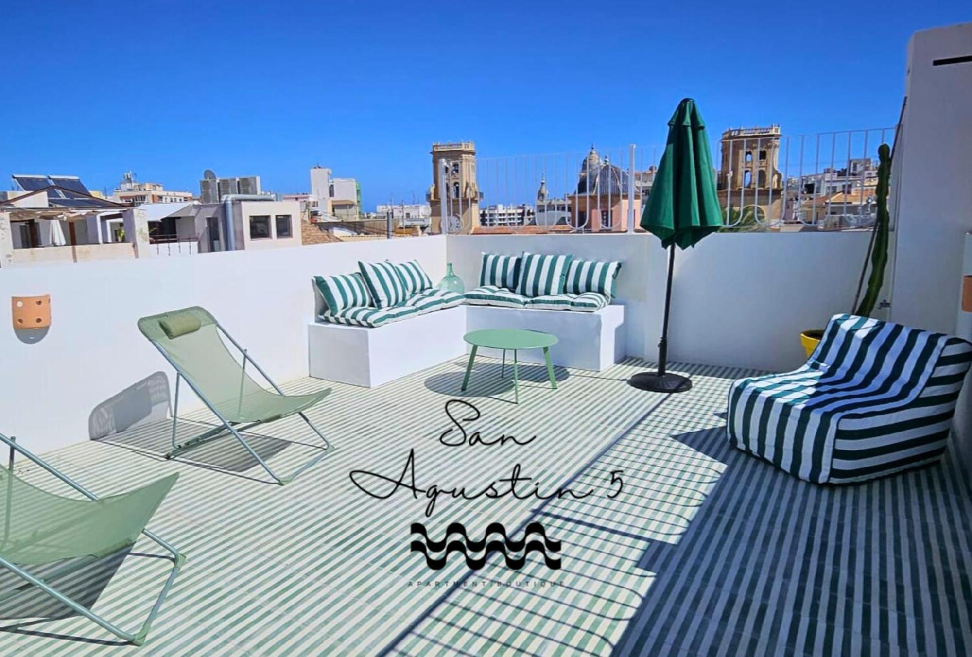 Penthouse With Breathtaking Views Of Heart Of 阿利坎特 外观 照片